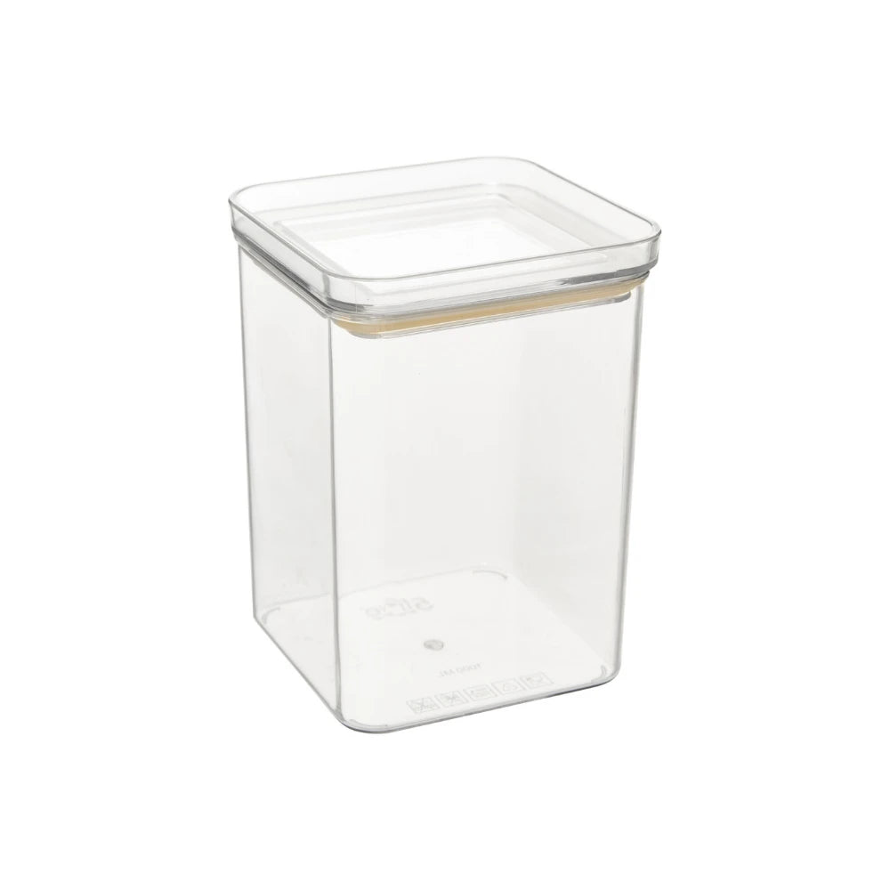 Voorraadpotten set (500ml + 1.0L + 1.5L) luchtdicht en stapelbaar Five®