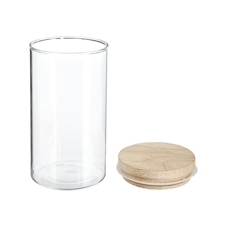 voorraadpotten houten deksel