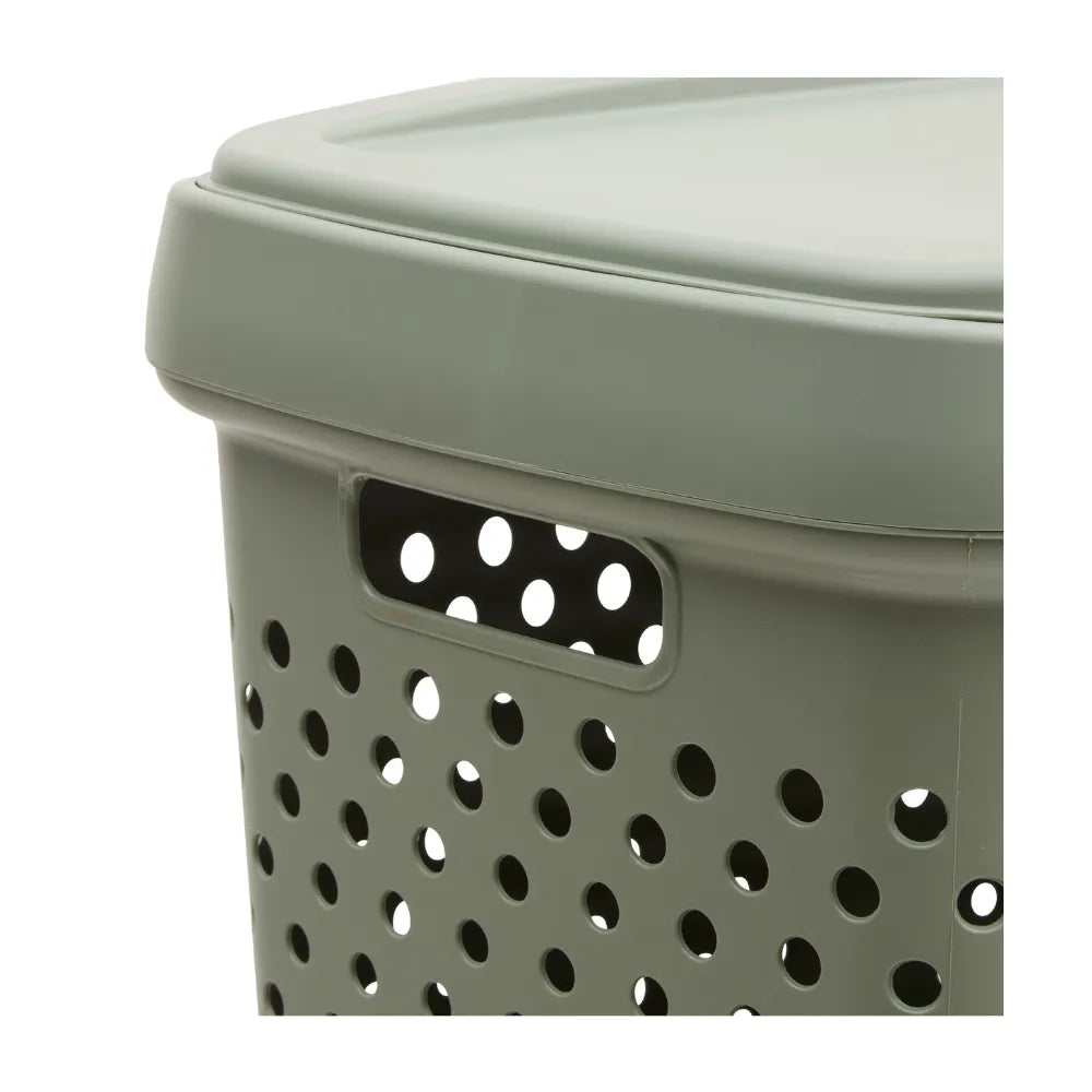 Kunststof wasmand met deksel 70 liter Five®