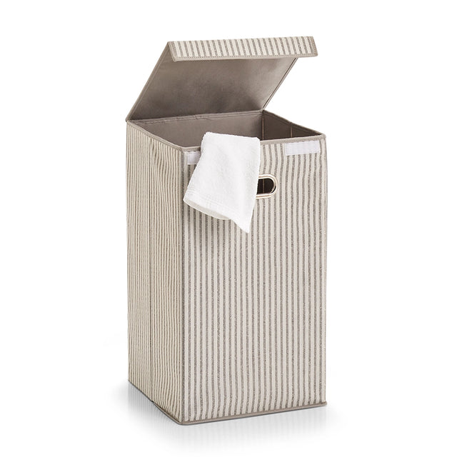 wasmand-met-deksel-beige