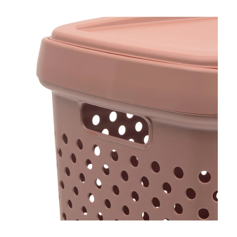 Kunststof wasmand met deksel 70 liter Five®