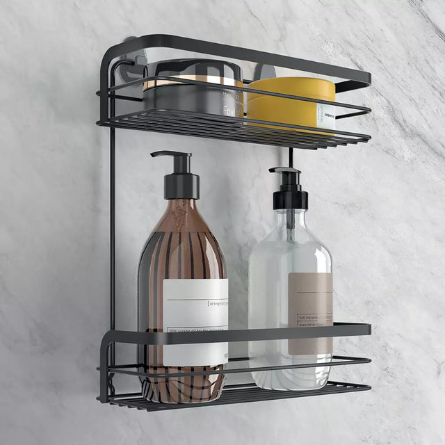 zwart-douchemandje-2-etages