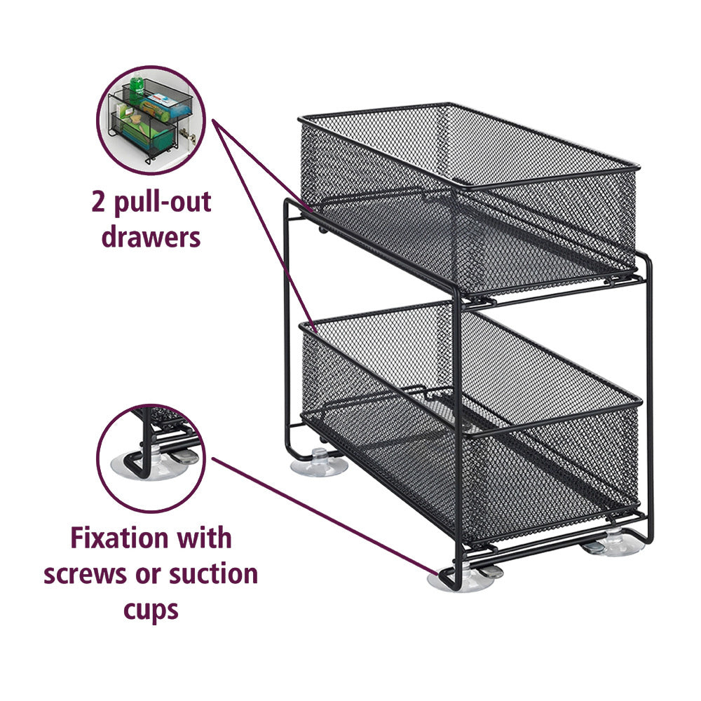 zwart-gootsteenkast-rekje