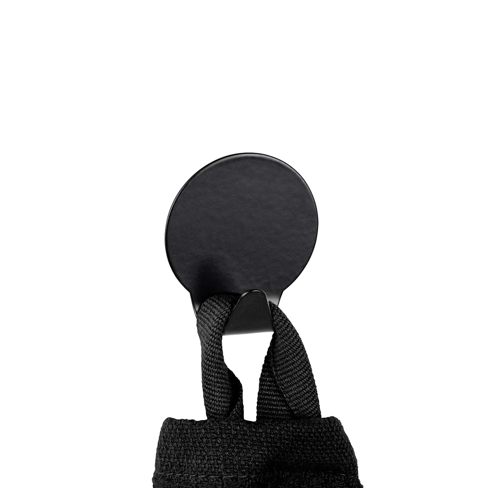 zwart-handdoekhaakje-zelfklevend