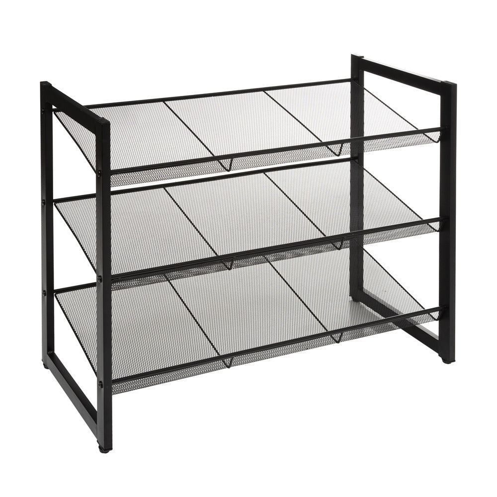 zwart schoenenrek so clever