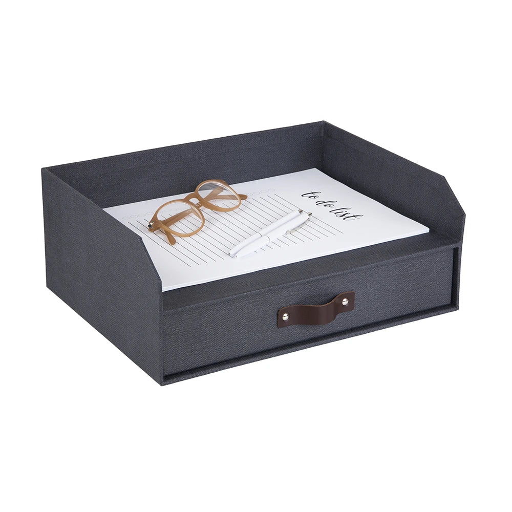 Briefablage mit Schublade Bigso Box of Sweden