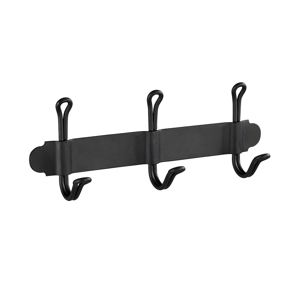 zwarte-handdoekhaak-zelfklevend