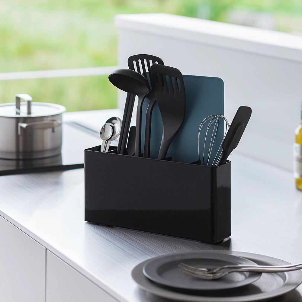 zwarte-keukengereihouder-yamazaki