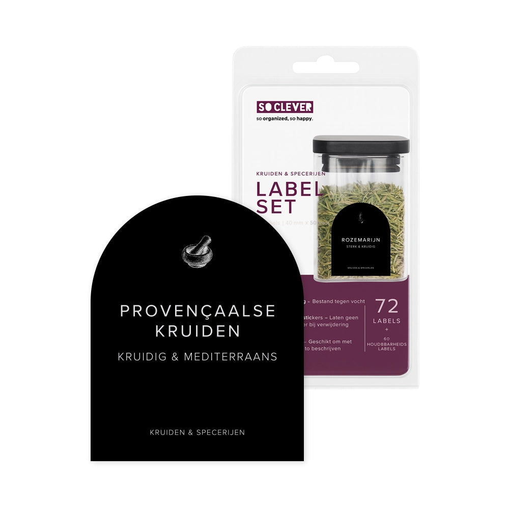 So Clever Gewürzetiketten 72 Stück 40x50mm