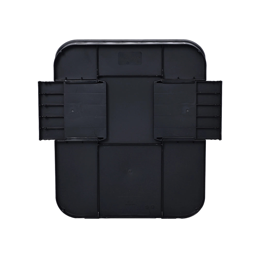 zwarte-kunststof-mand-stapelbaar