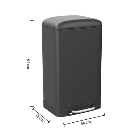 zwarte-prullenbak30liter-five