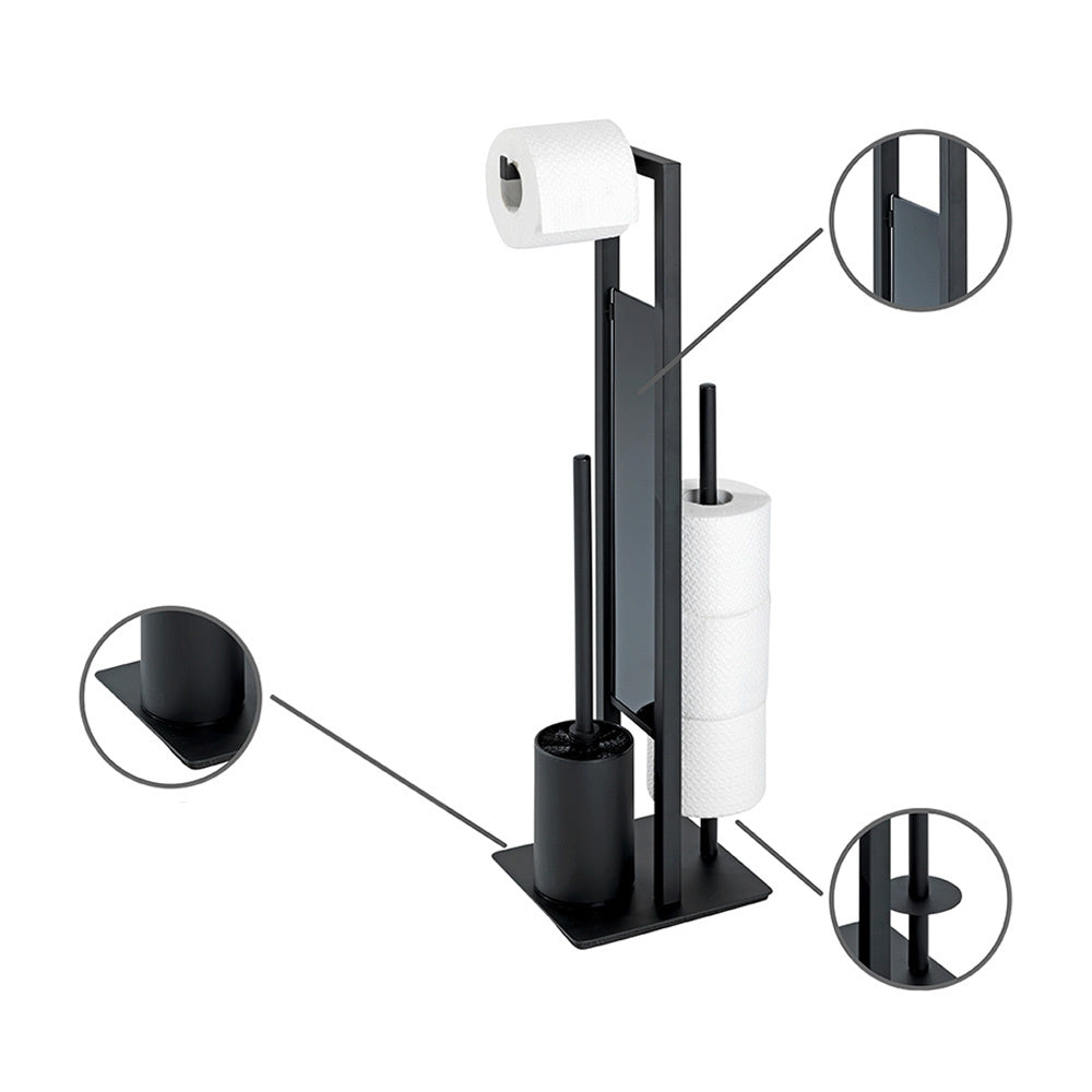 zwarte-wc-papierhouder-wenko