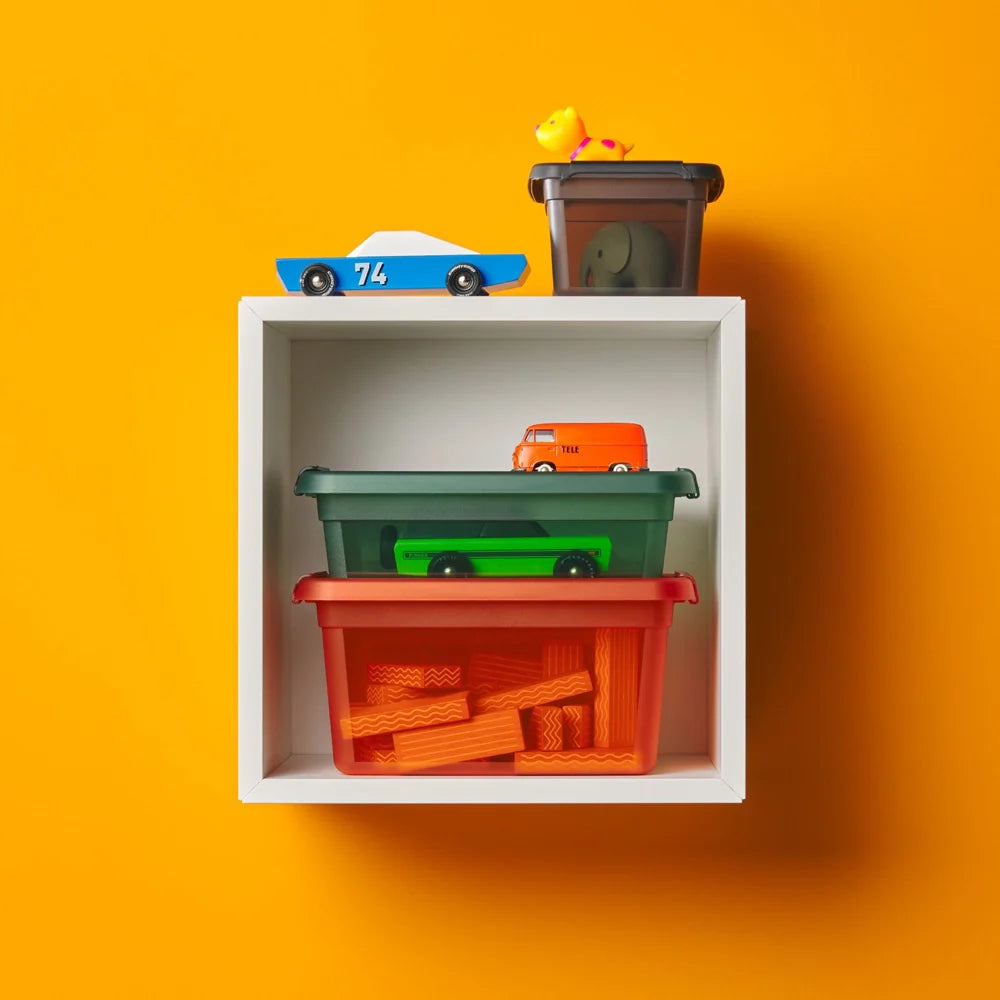 Bunte Aufbewahrungsboxen – So Clever