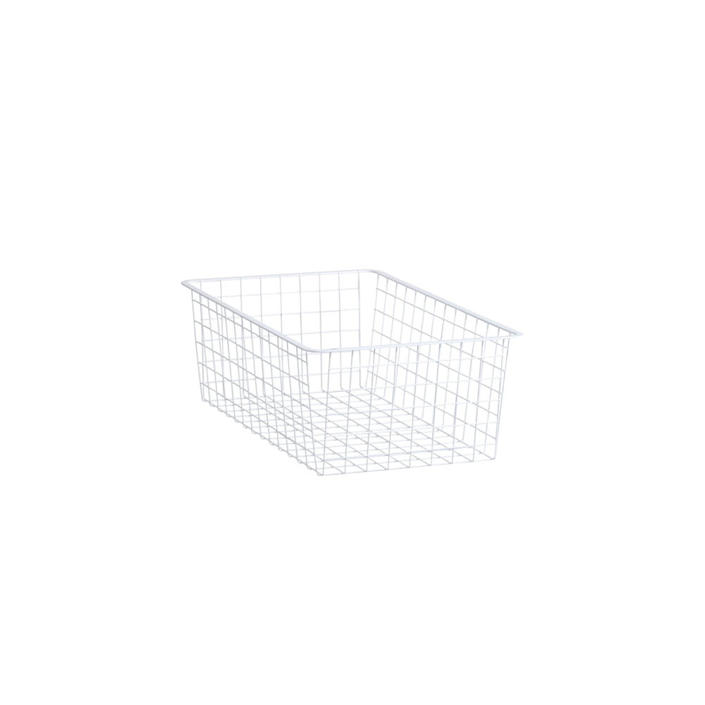 Draadmandlade 327 x 527 x 185 mm wit - Classic by Elfa