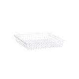 Draadmandlade 527 x 527 x 85 mm wit - Classic by Elfa