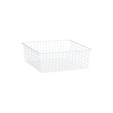 Draadmandlade 527 x 527 x 185 mm wit - Classic by Elfa