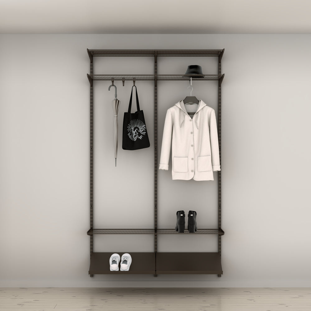 Hallway solution, shoe display, W: 1248 mm