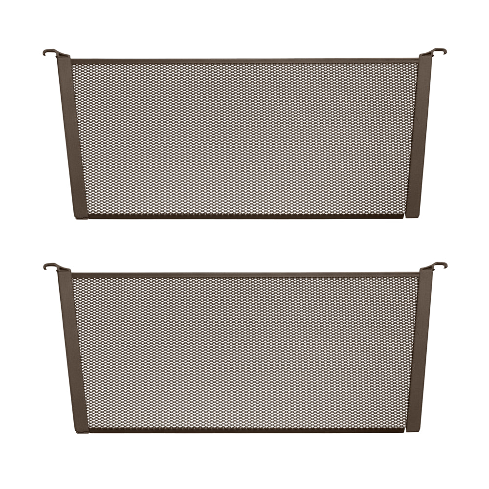 Scheidingswand voor meshmand D:40 H:18 Graphite, 2-pack (223328)