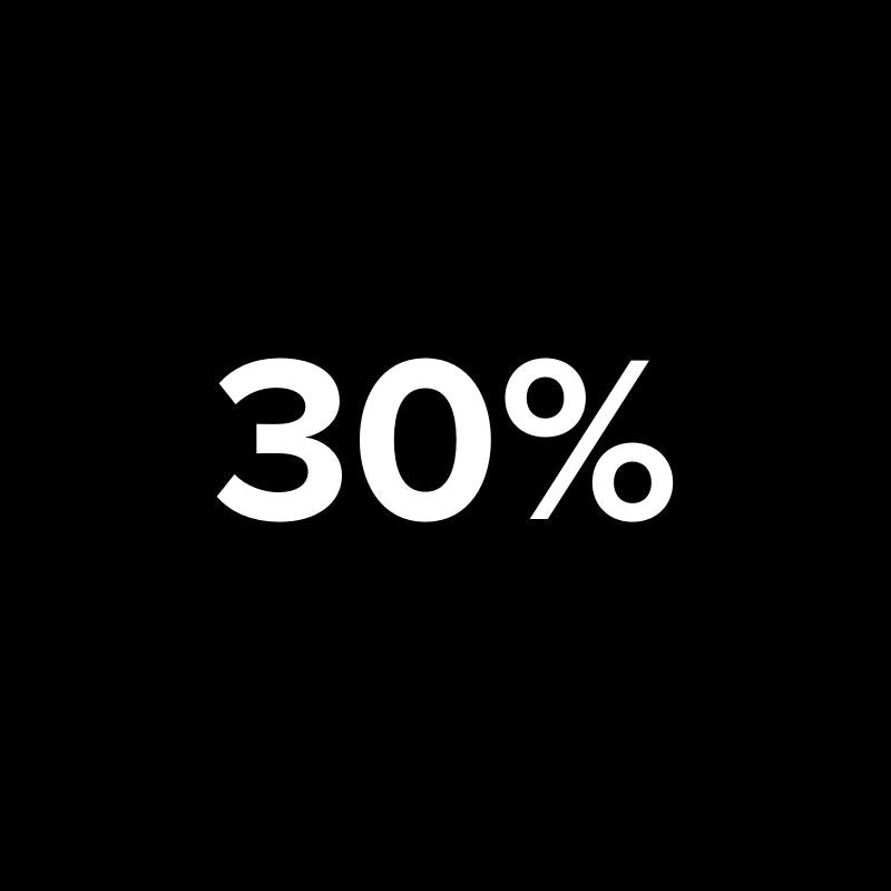 30 % Rabatt
