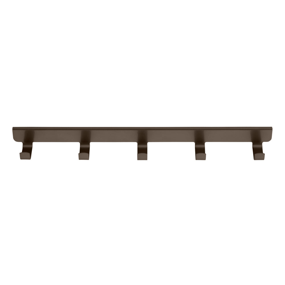 40 cm Plankdrager met 5 haken grafiet - Classic by Elfa