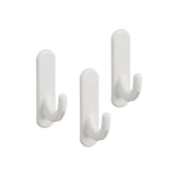 Gebogen bordhaak set van 3 wit - Classic by Elfa