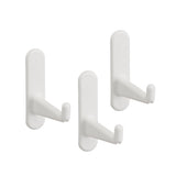 Lange bordhaak set van 3 wit - Classic by Elfa