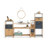 Opbergmand bamboe voorkant large Five®