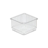Transparante ladebakjes 6-delige set ribbelpatroon Five®