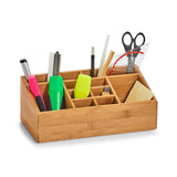 bamboe bureau organizer zeller present