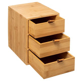 Bamboe bakje met 3 lades Five®