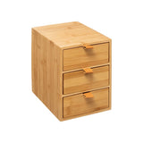 Bamboe bakje met 3 lades Five®