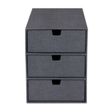 Schreibtisch-Organizer mit 3 Schubladen Bigso Box of Sweden
