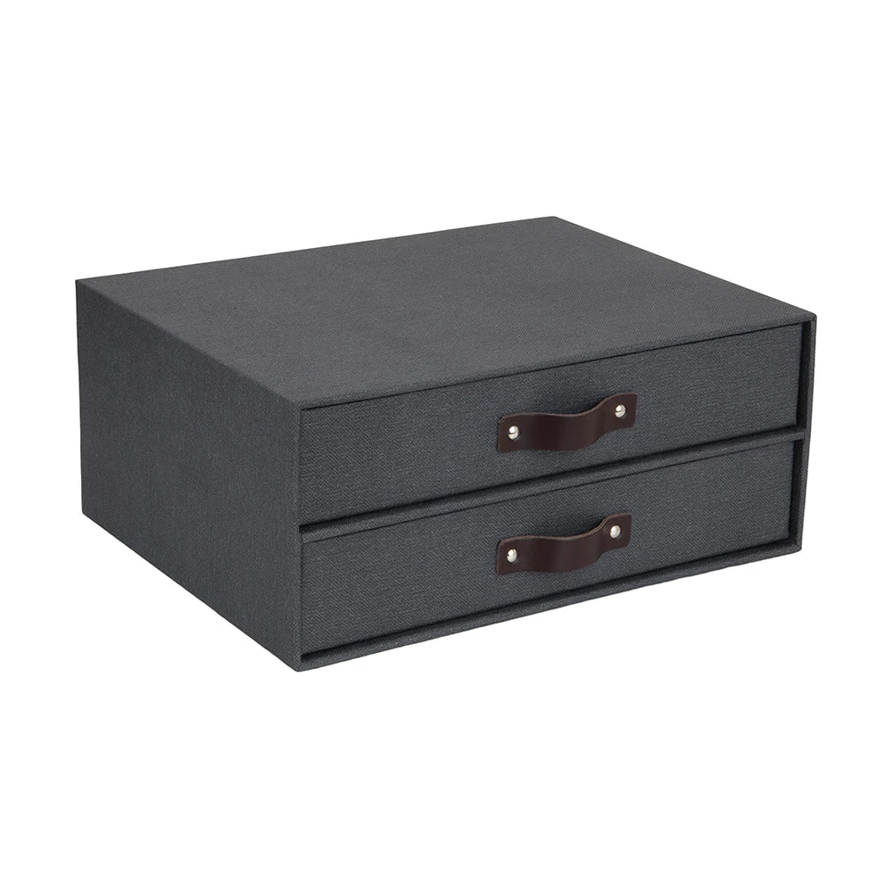 Briefablage mit 2 Schubladen Bigso Box of Sweden