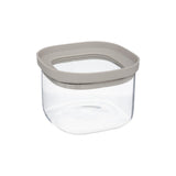 Glazen voorraadpot 400 ml vierkant stapelbaar Five®