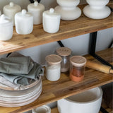 Glazen weckpot houten deksel 1 liter Five®