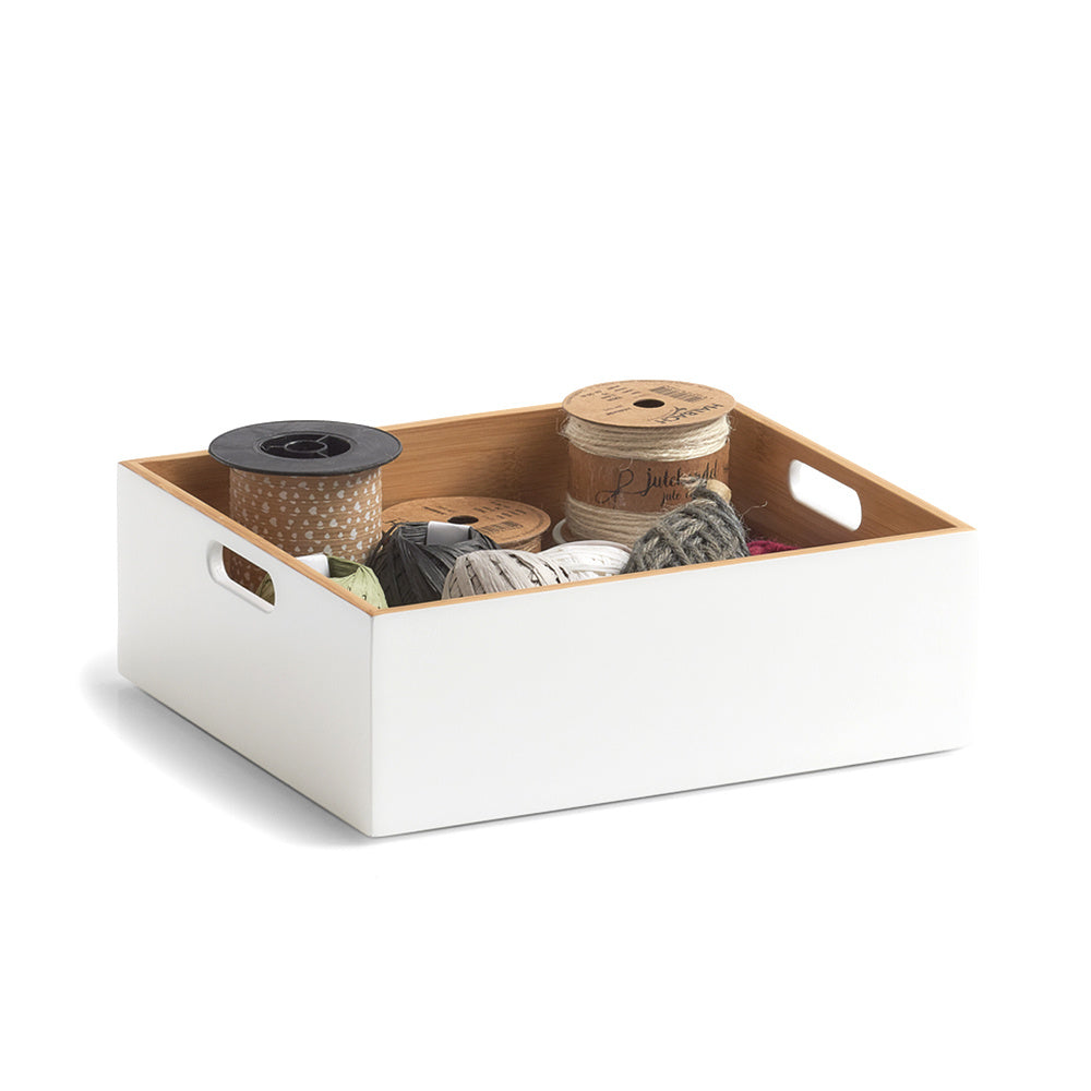 houten opbergbakje