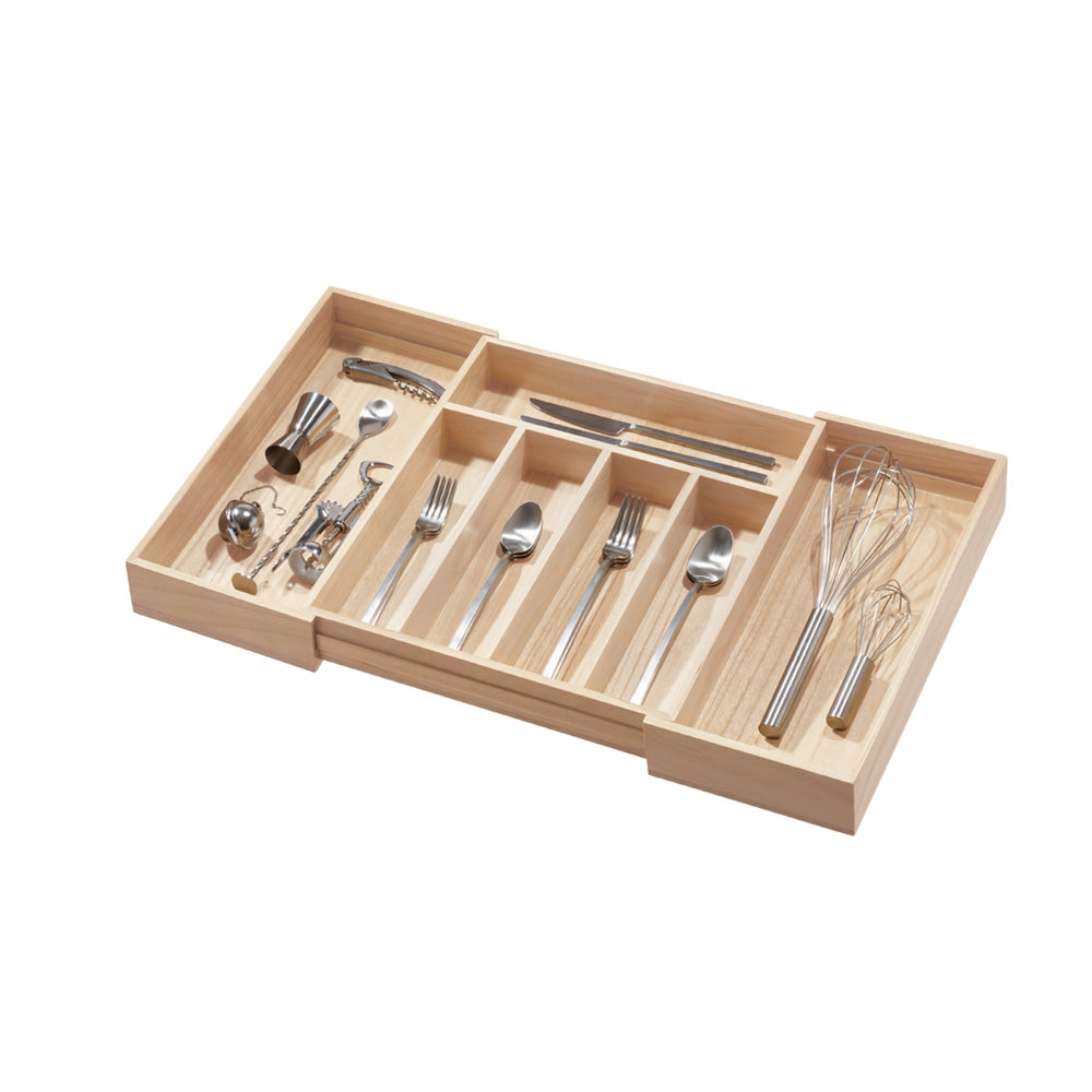 Besteckkasten aus Holz ausziehbar iDesign - EcoWood