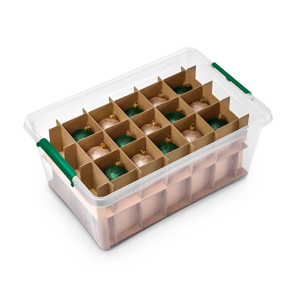 Christbaumkugeln Aufbewahrungsbox 30 Kugeln
