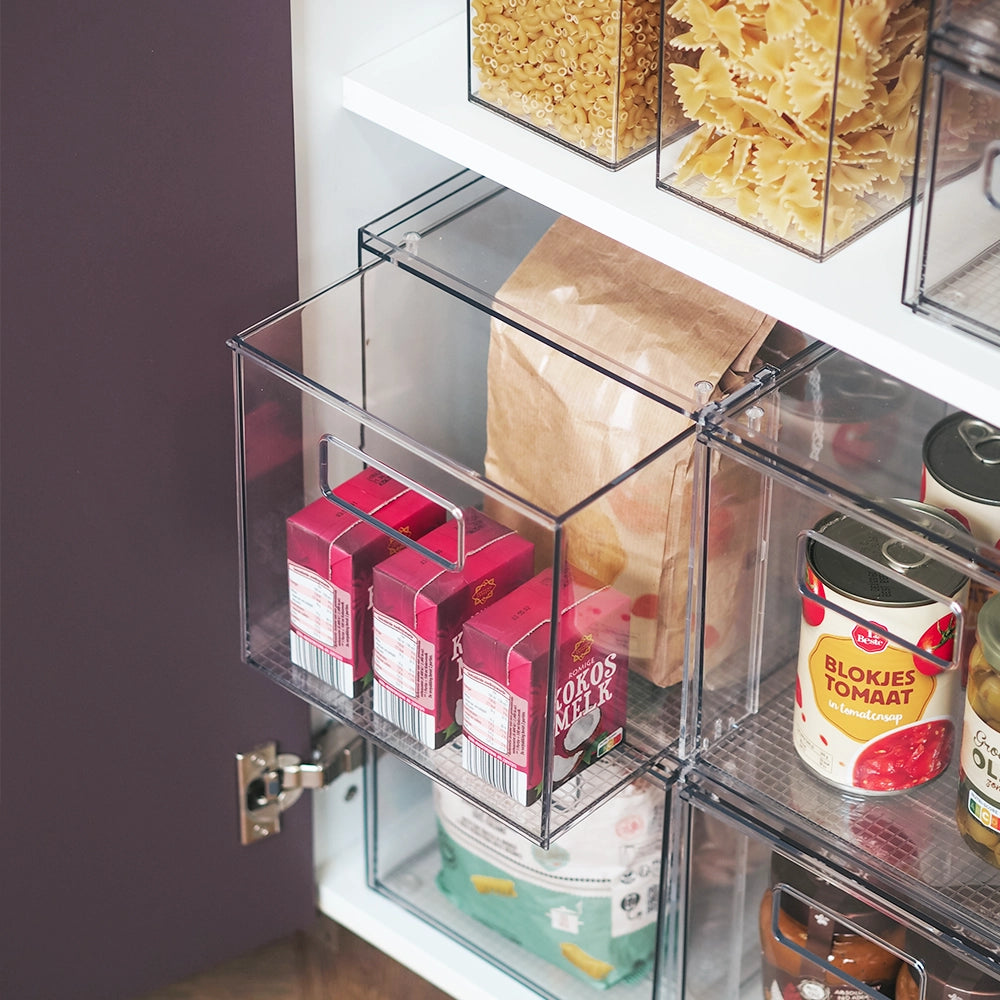 So Clever x Vacane Aufbewahrungsbox mit Schublade schmal hoch