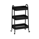 Metalen trolley zwart 3 laags Five®