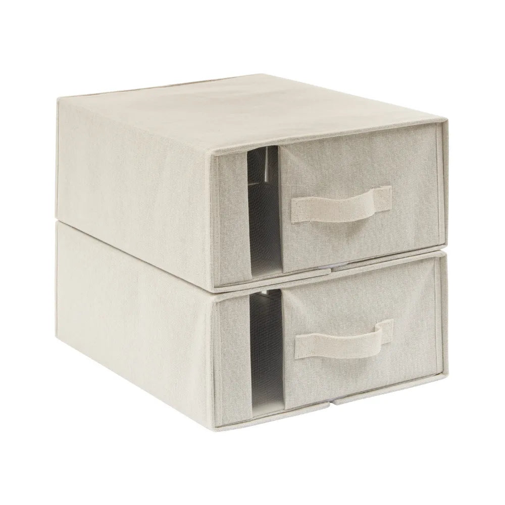 Kledingkast organizer 2 lademandjes Five® - Dressy+