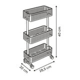 Transparante smalle trolley Five®