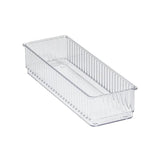 Transparante ladebakjes 6-delige set ribbelpatroon Five®