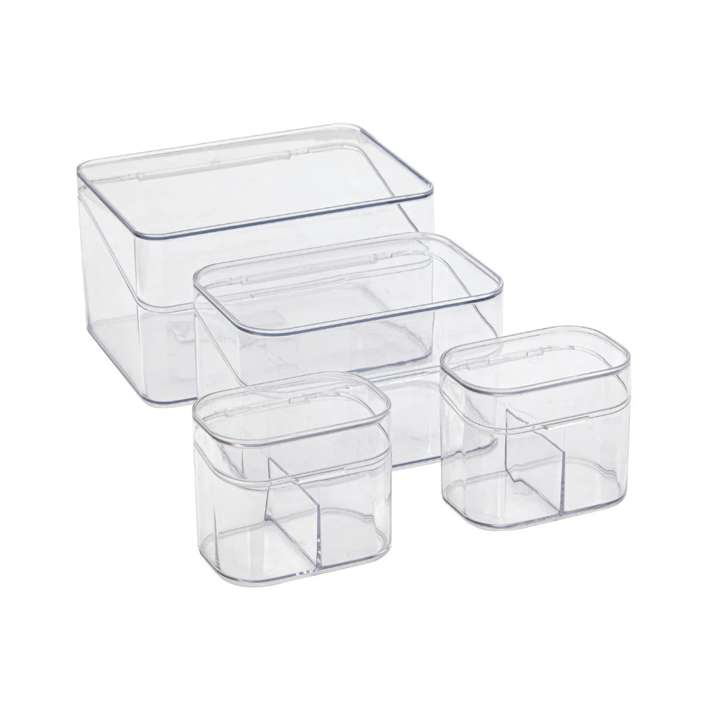 Badkamer bakjes 4-delige set Five®