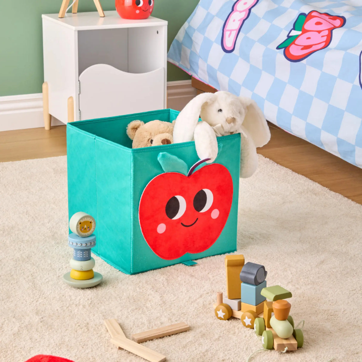 Opbergmand kinderkamer Appel Atmosphera