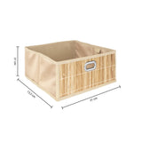 Opbergmand bamboe voorkant medium Five®