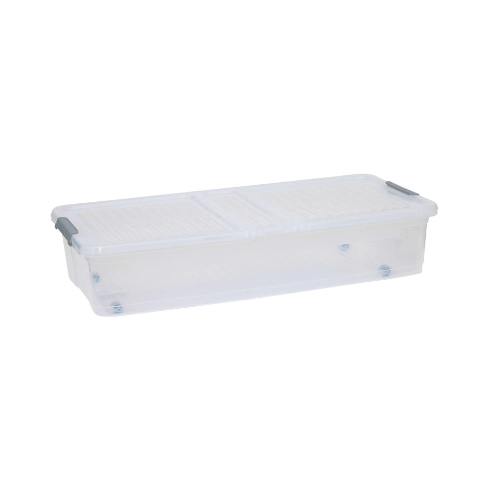 Opbergbox onder bed op wielen en klapdeksel 33 liter Five®