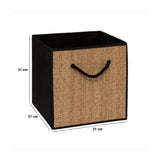 Opbergmand natuurlijke loon met handvat Five®