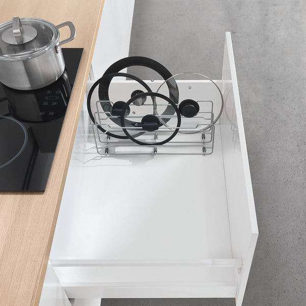 topfdeckel aufbewahrung schublade Topfdeckelhalter für Schublade