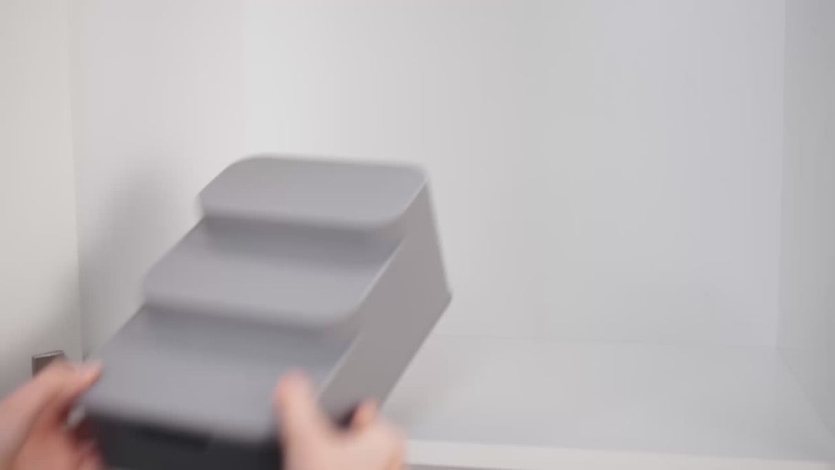 Küchenschrank-Organizer mit Schublade dunkelgrau Joseph Joseph - CupboardStore